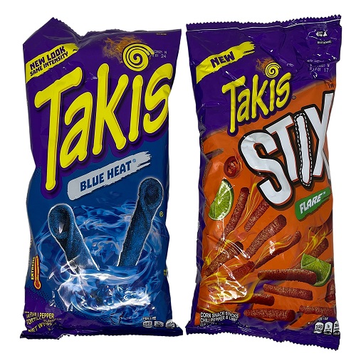 TAKIS BLUE HEAT HOT TORTILLA CHIPS FOR SALE